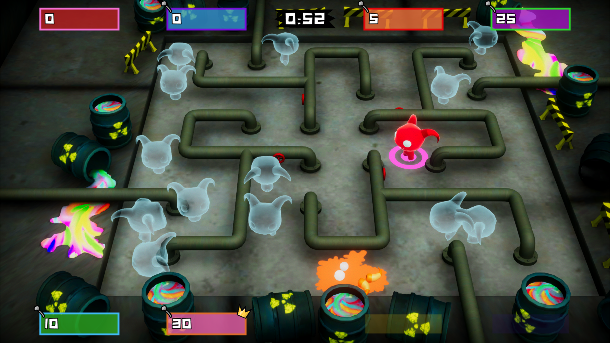 Warehouse, Ghost, 6 Players