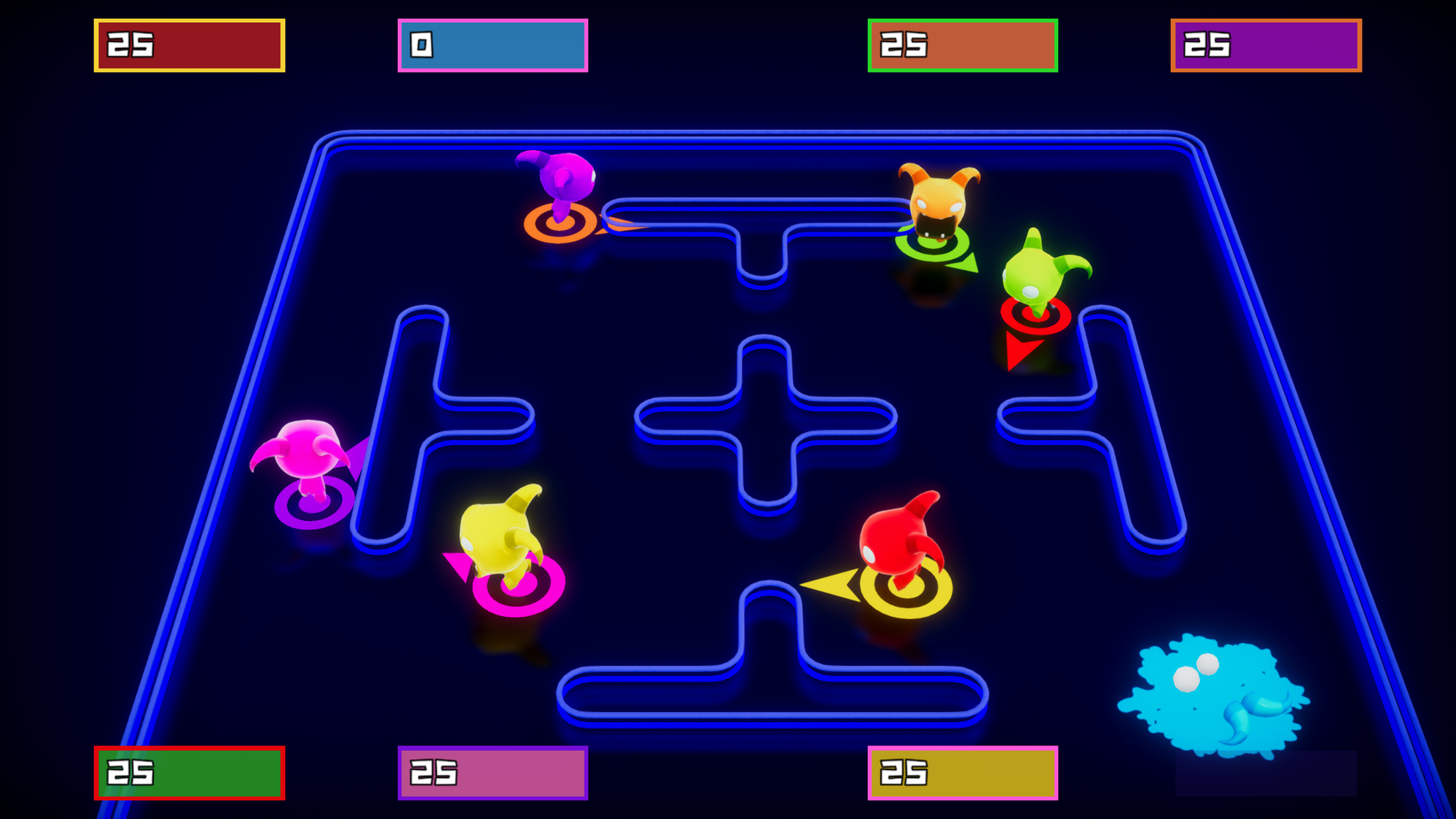 Sudden Death, Arcade, 7 Players