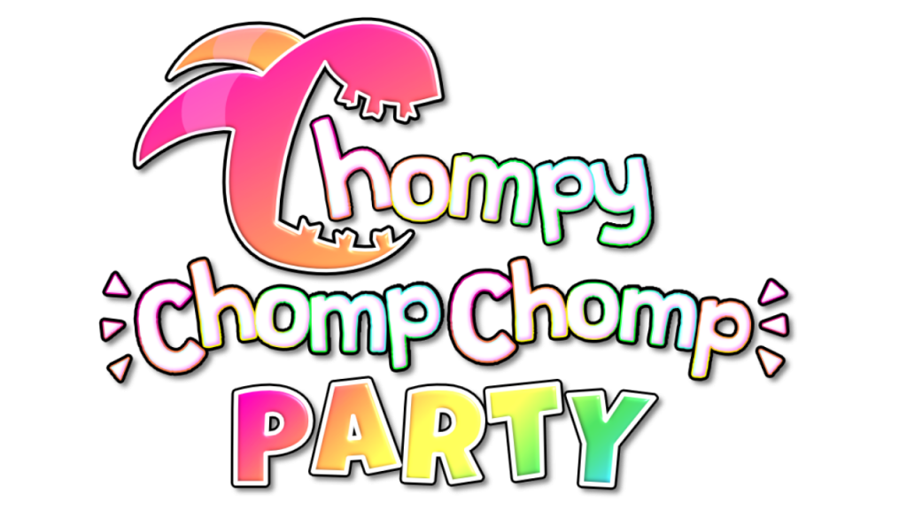Chompy Chomp Chomp Party Logo